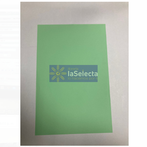 HOJA DE COLOR VERDE CLARO DIAZOL